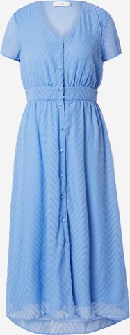 Robe-chemise 'VIMICHELLE' VILA en bleu : devant