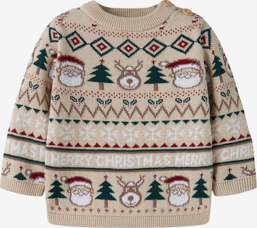 Pull-over NAME IT en beige : devant
