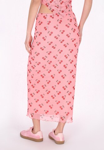 MYMO Skirt 'Spring Summer' in Pink