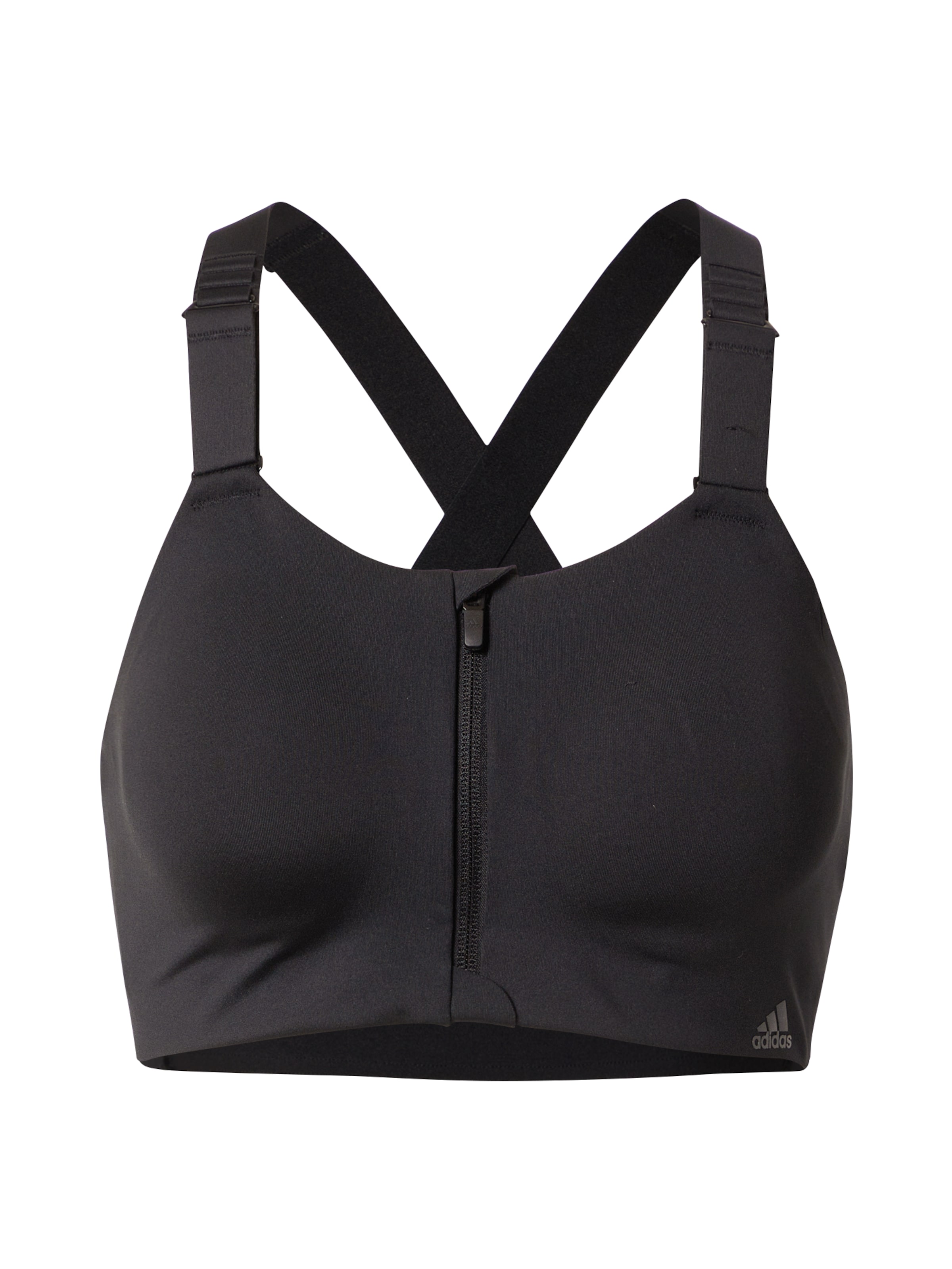 ADIDAS SPORTSWEAR Vysoká opora Športová podprsenka - Čierna: predná strana
