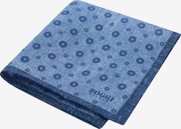 Foulard 'Medallion' Boggi Milano en bleu : devant