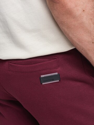 Ombre Regular Sportbroek in Rood