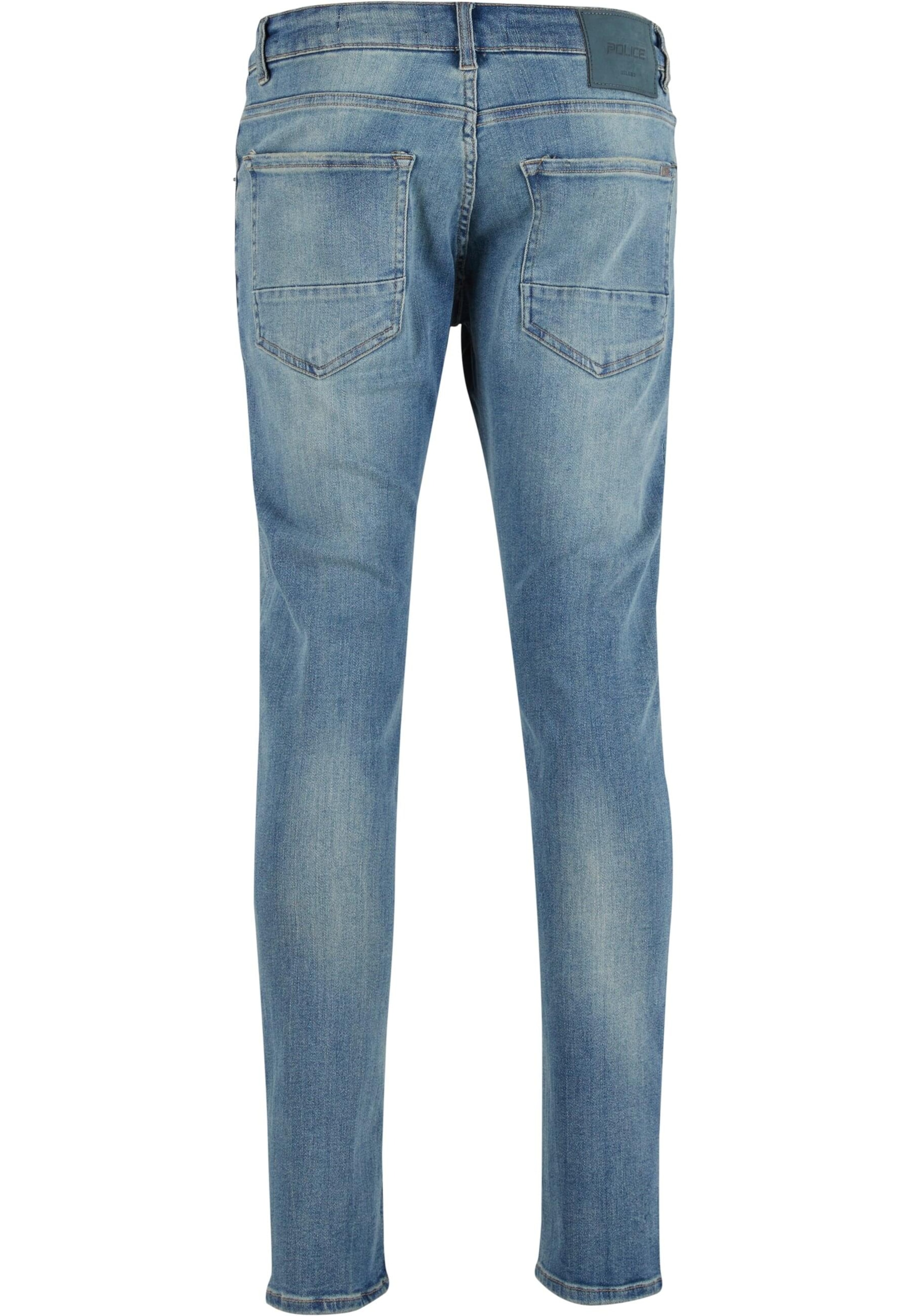 883Police Slimfit Jeans in Blau
