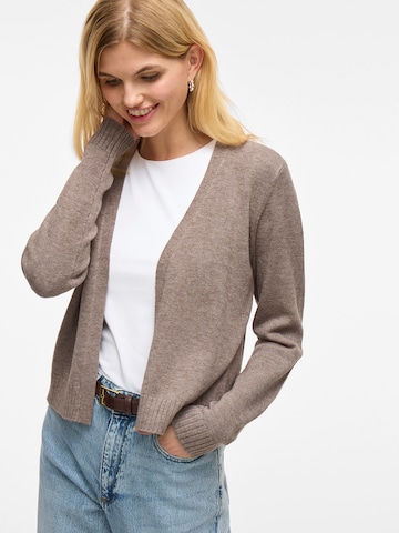 VILA Knit cardigan 'VIRil' in Brown