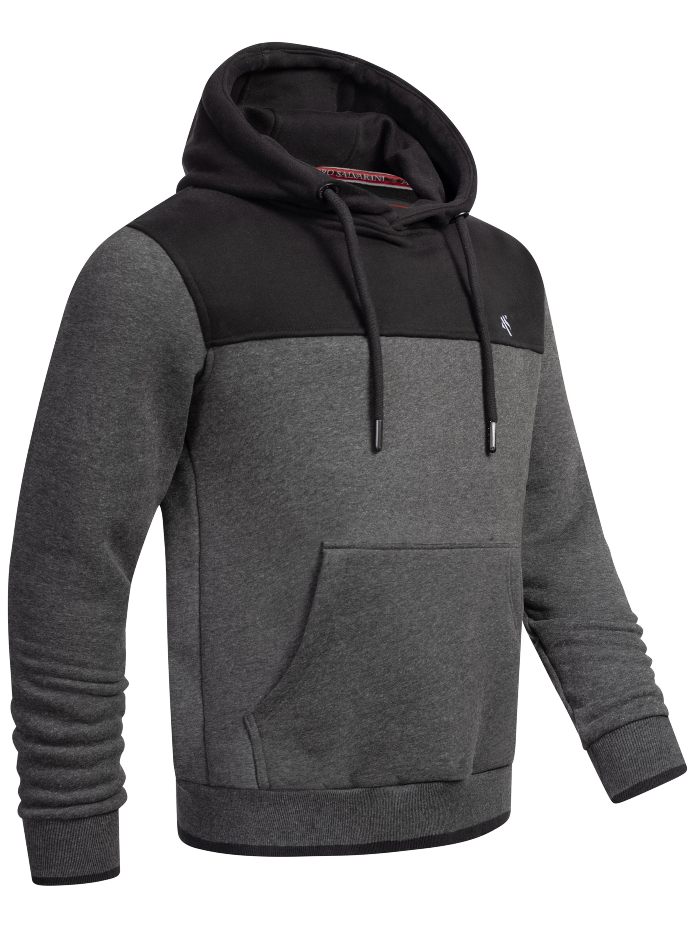 Alessandro Salvarini Sweatshirt 'Duori' in Grey