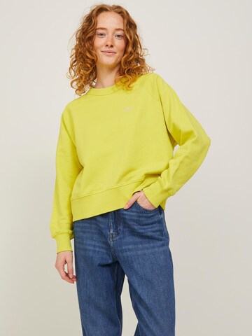 JJXX Sweatshirt 'Caitlyn' in Groen: voorkant