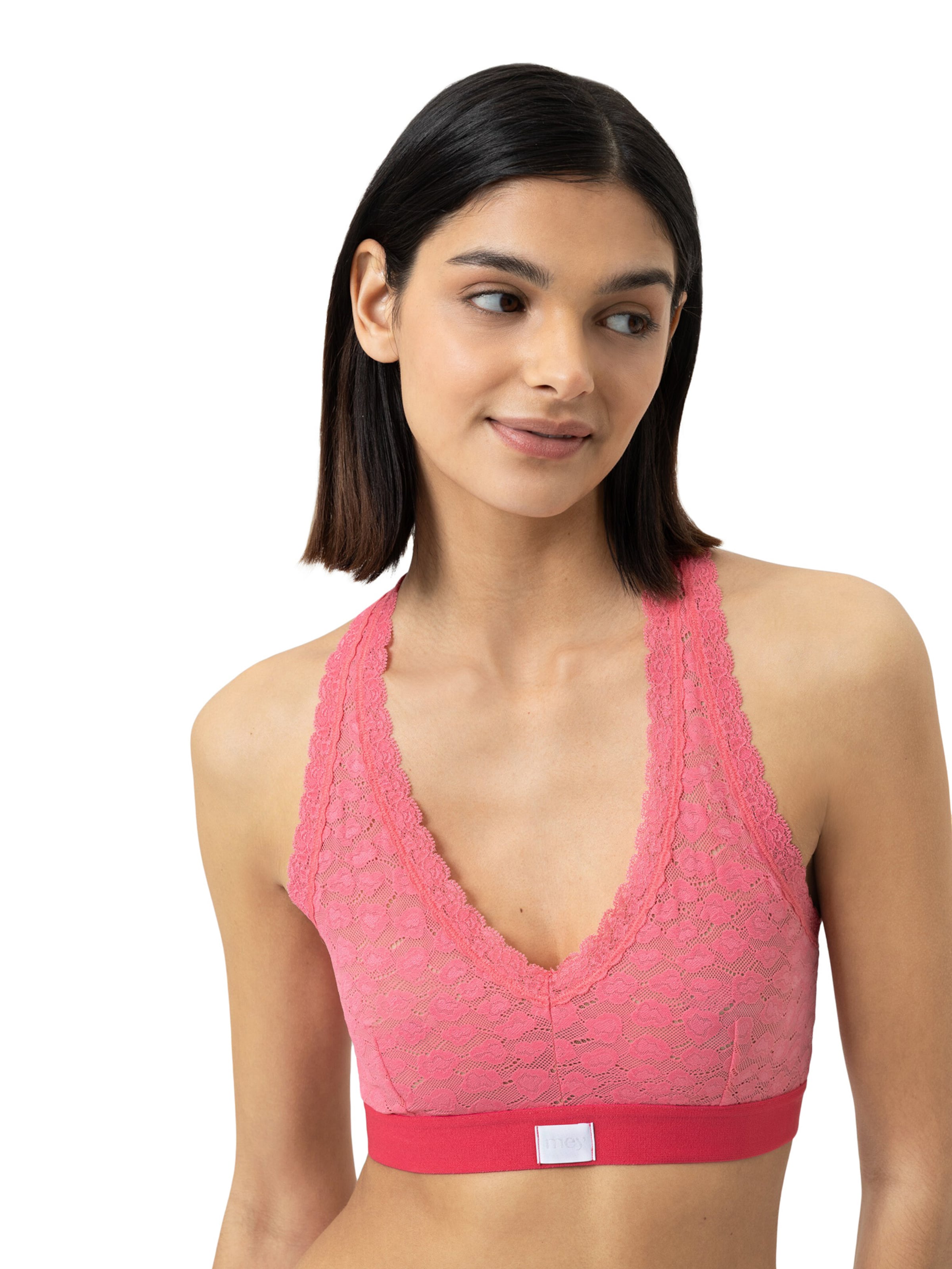 Mey Bustier BH 'Savage Lace' in Roze