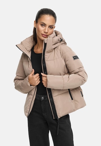 NAVAHOO Winter jacket 'Frostherz XIV' in Beige