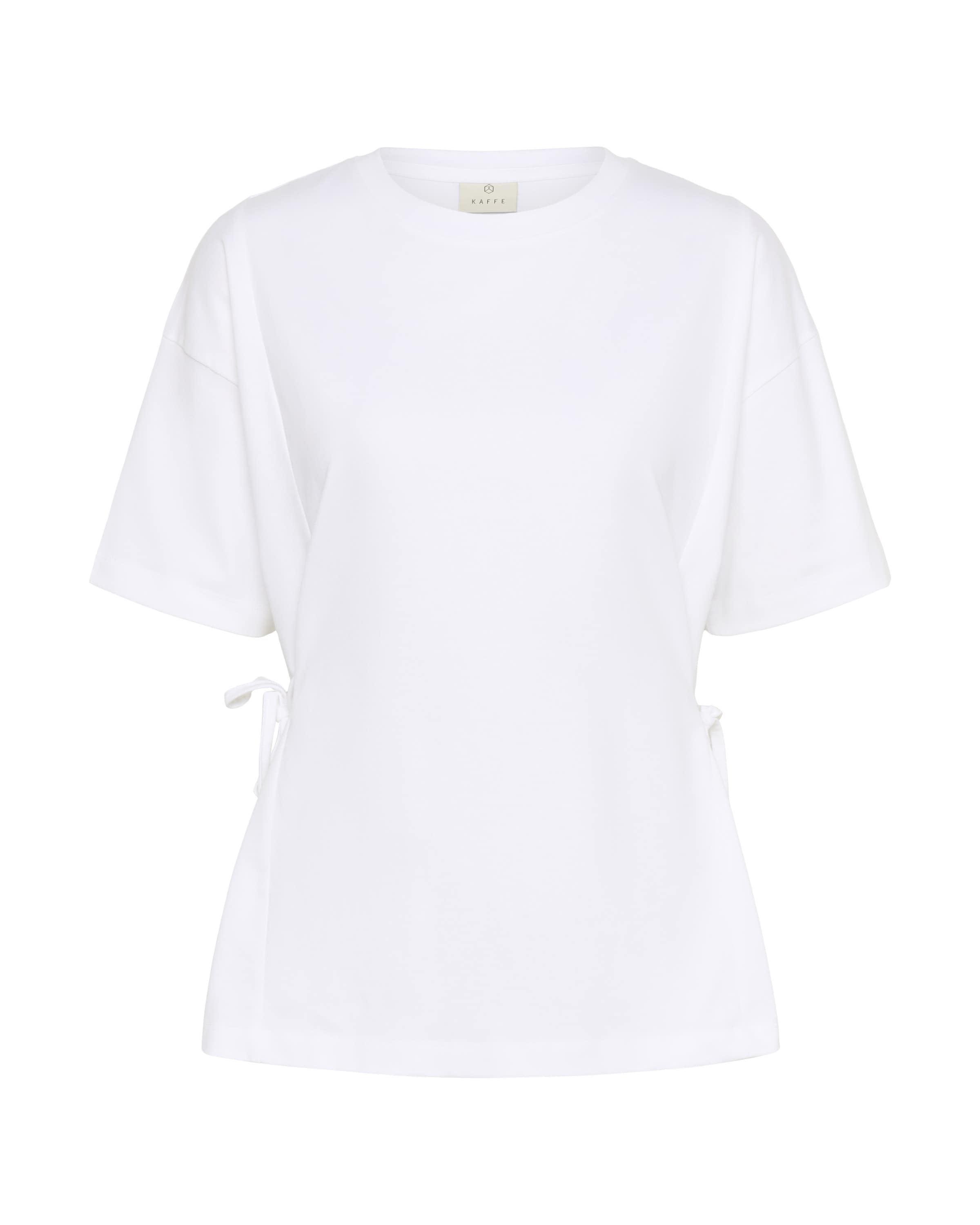 Tricou 'Danny' de la Kaffe pe alb: față