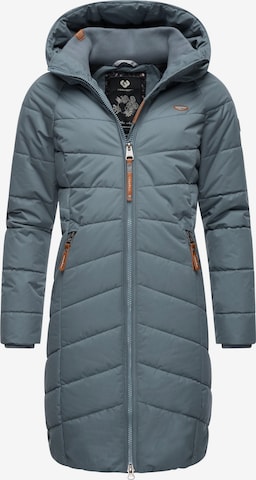 Ragwear Winter Coat 'Dizzie' in Blue: front