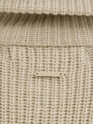 Polo Club Pullover 'LONDON' in Beige