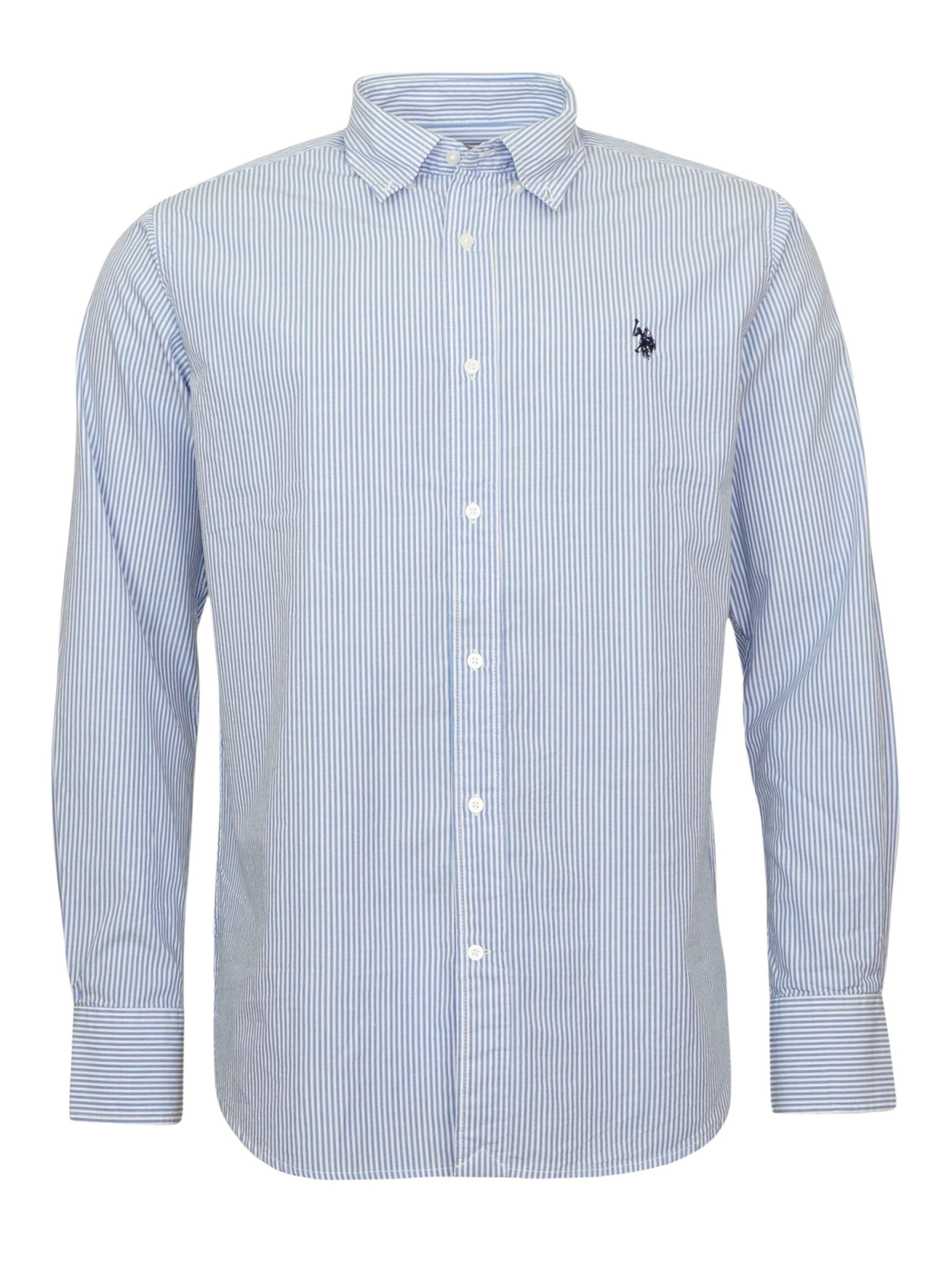 Comfort fit Camicia di U.S. POLO ASSN. in blu: frontale