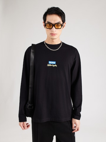 Tricou 'Nichaboso' de la HUGO pe negru
