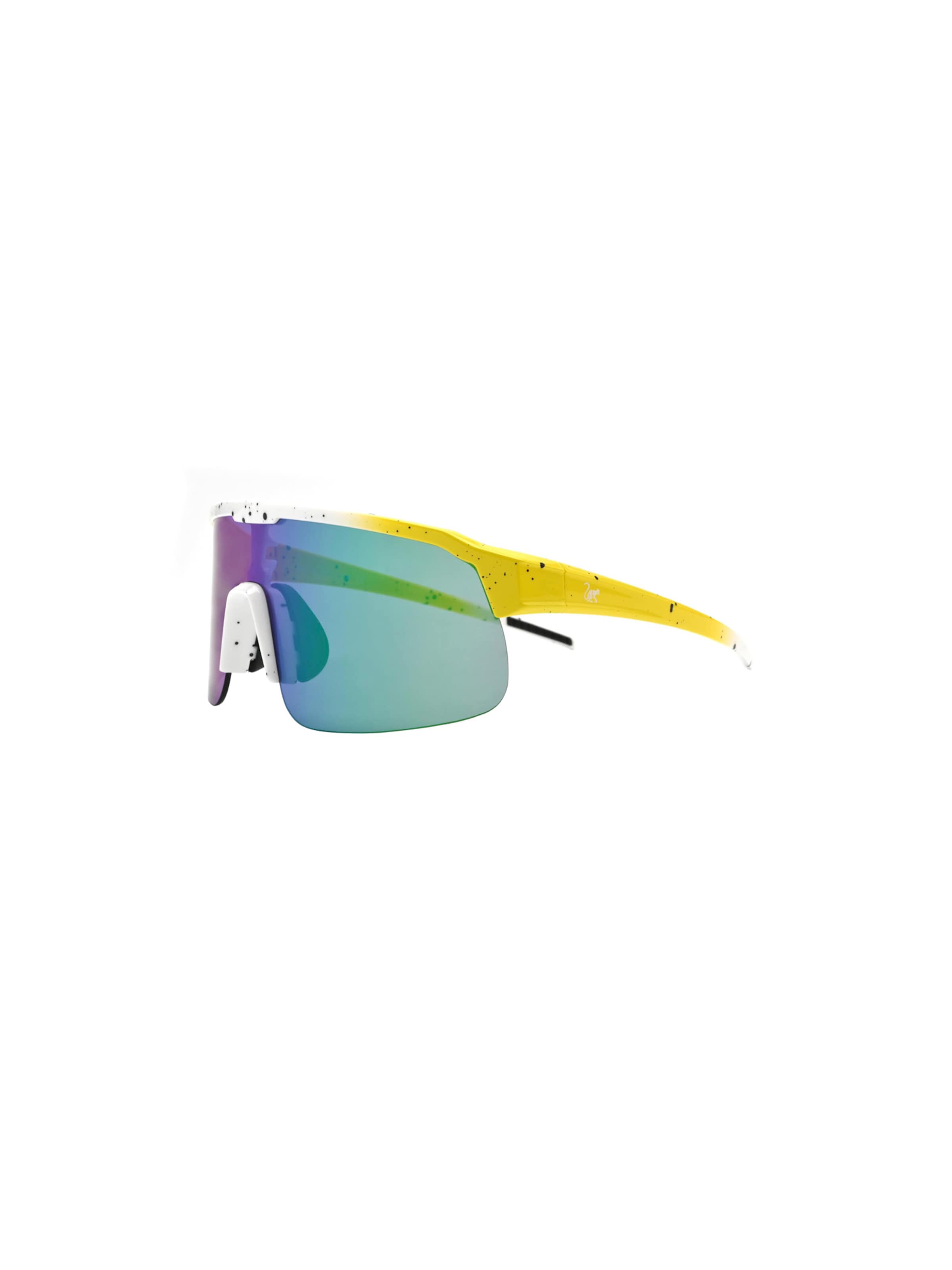 Lunettes de soleil sport Surf Monkey en vert : devant