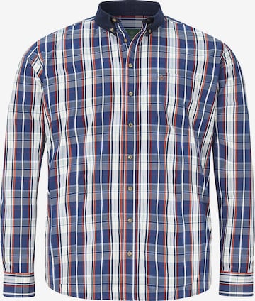 Charles Colby Button Up Shirt 'Duke Robert' in Blue: front