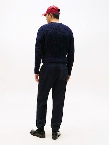 TOMMY HILFIGER Tapered Bukser i blå: tilbage