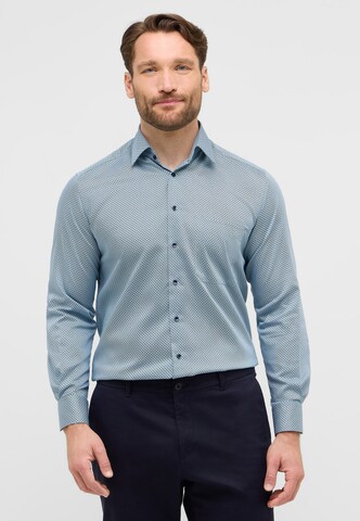 ETERNA Comfort fit Zakelijk overhemd in Blauw: voorkant