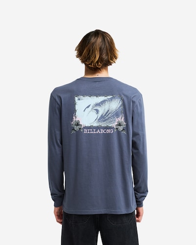 BILLABONG Shirt in S in saphir / hellblau / rosa / schwarz, Produktansicht