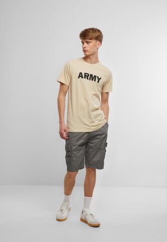 Brandit Póló 'Army' - bézs
