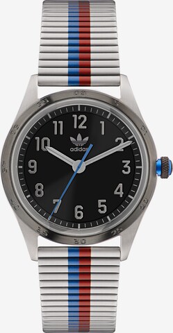 ADIDAS ORIGINALS Analog Watch 'Ao Style Code Four' in Silver: front