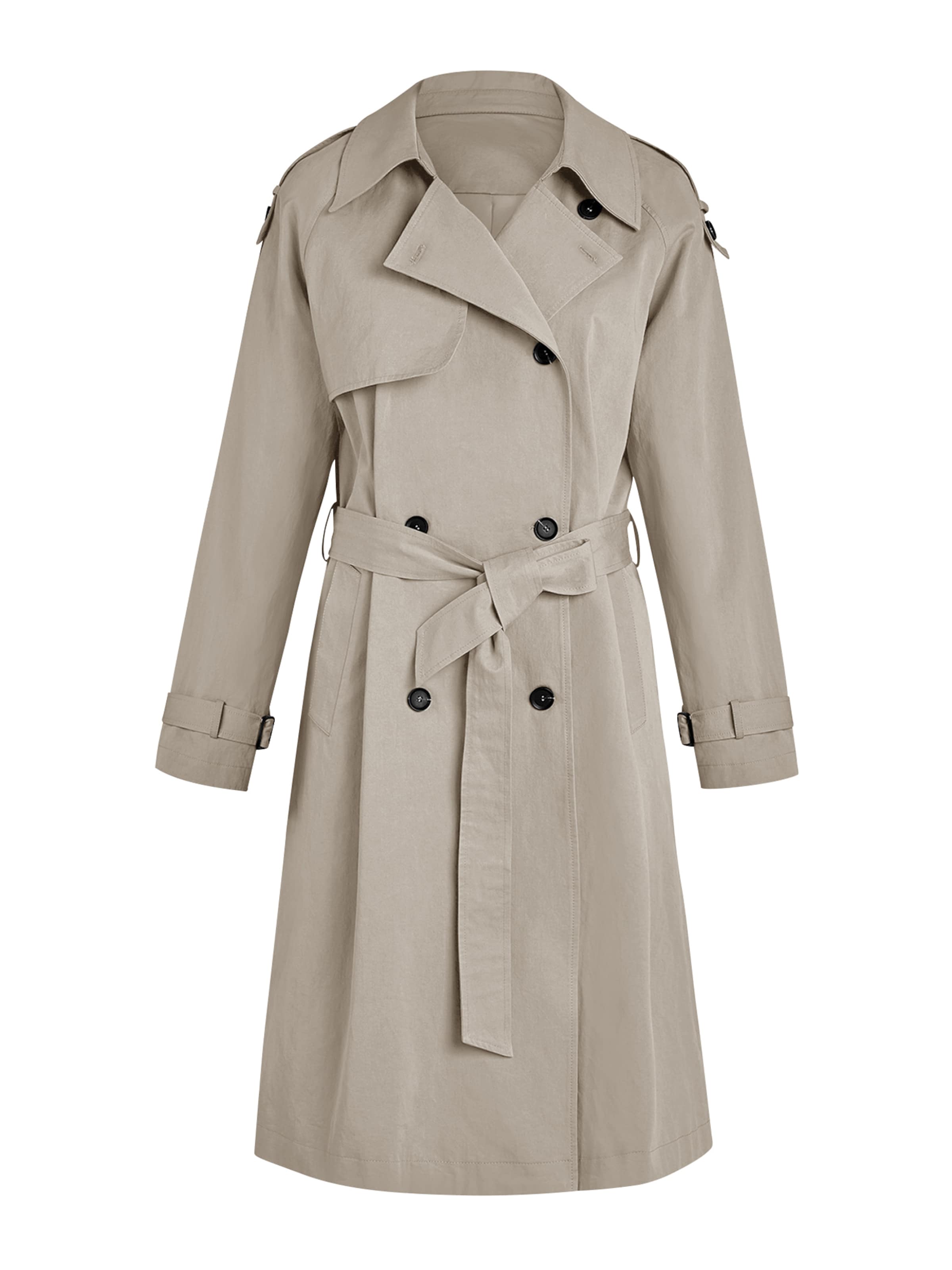 Imily Bela Демисезонное пальто в Зеленый: спереди