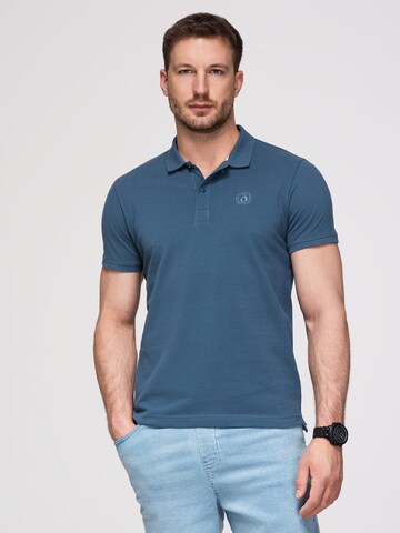Ombre Poloshirt in Mischfarben: Vorderseite