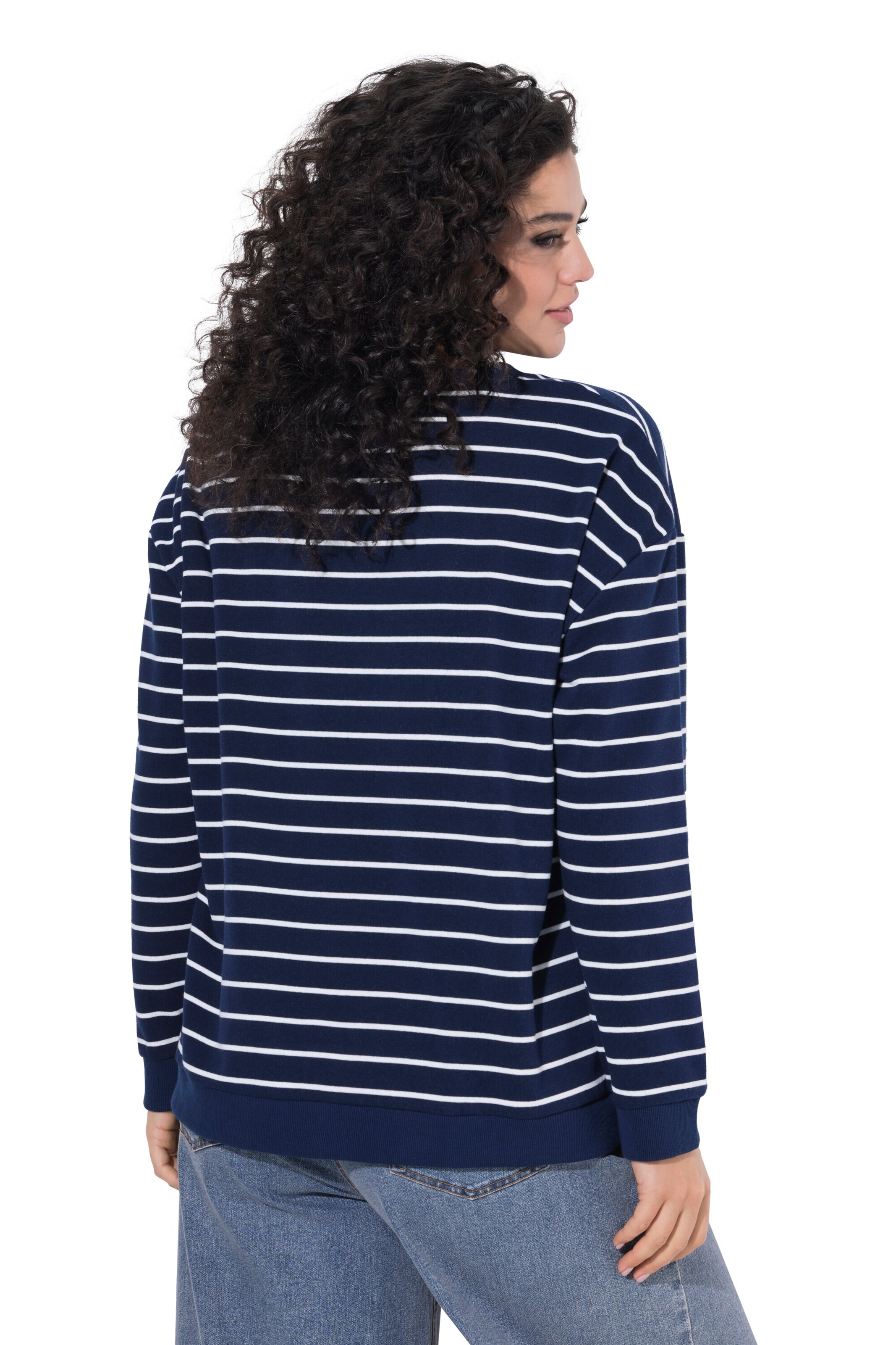 Ulla Popken Sweatshirt in Blau