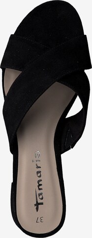 TAMARIS Mules in Black