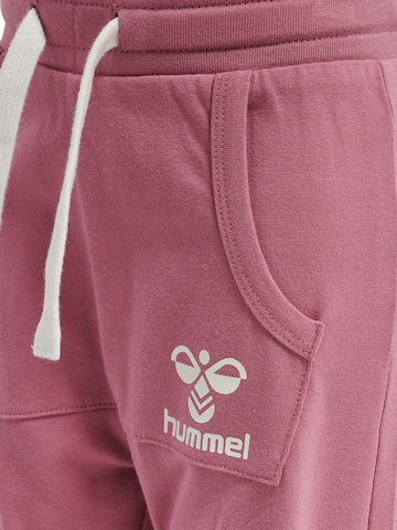 Hummel Tapered Pants in Pink