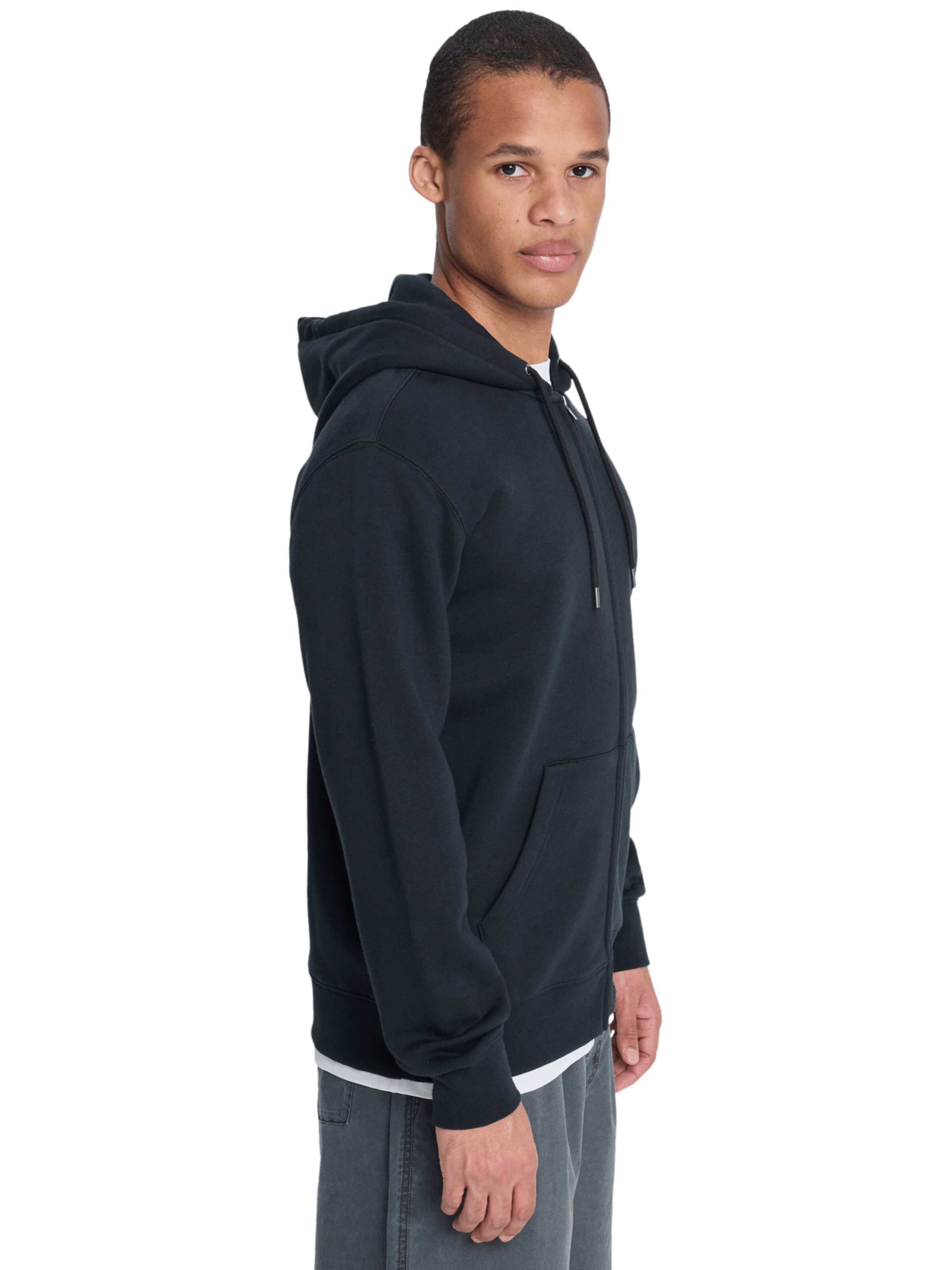 QUIKSILVER Sweatjacke 'Salt Water' in Schwarz