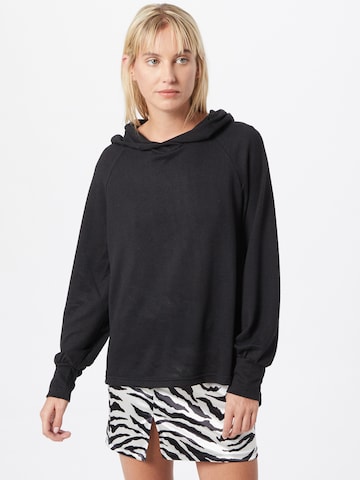 ONLY Sweatshirt 'ELCOS EMMA' in Black: front