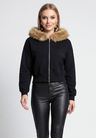 faina - Sudadera en negro: frente