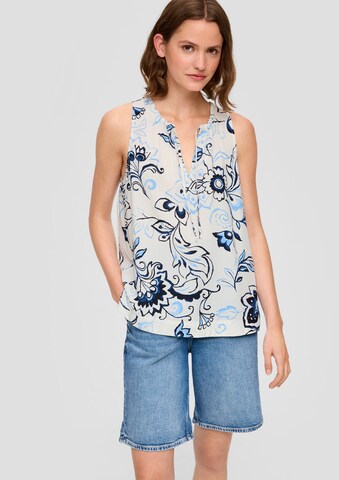 s.Oliver Blouse in Blue: front