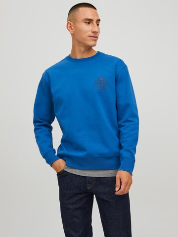 R.D.D. ROYAL DENIM DIVISION Sweatshirt i blå: framsida