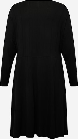 ONLY Carmakoma - Vestido 'CUBO' em preto