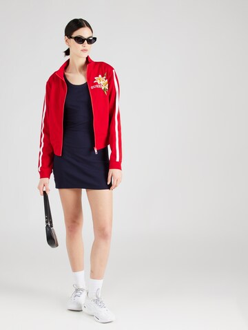 GUESS Sweatjacke 'Zoey' in Rot