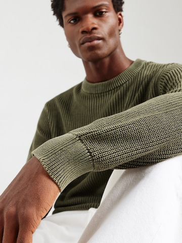 JACK & JONES Свитер 'JJTANAKA' в Зеленый