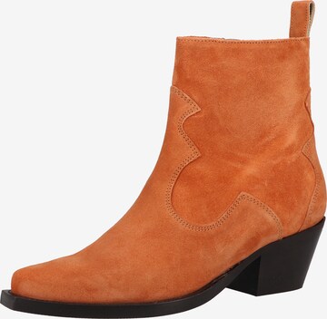 SCOTCH & SODA Ankle Boots in Brown: front