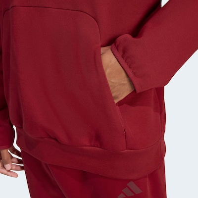 ADIDAS SPORTSWEAR Sportsweatshirt in dunkelrot, Produktansicht