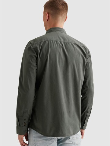 PME Legend Regular Fit Paita 'American Classic shirt in poplin with stretch' värissä harmaa