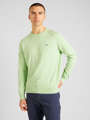 FYNCH-HATTON Sweater in Green: front