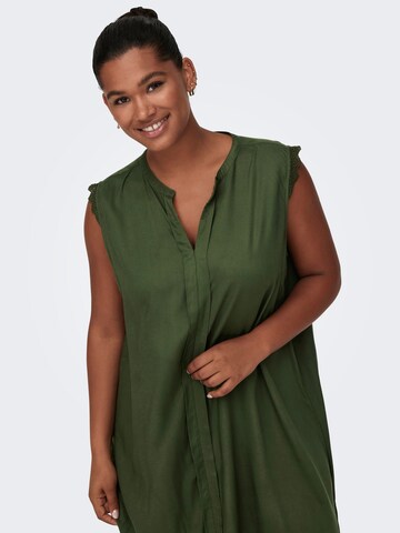 Robe ONLY Carmakoma en vert