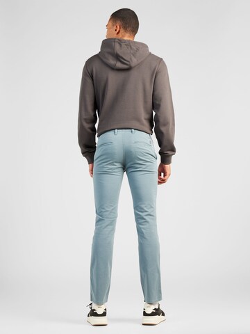 Coupe slim Pantalon chino BOSS en bleu