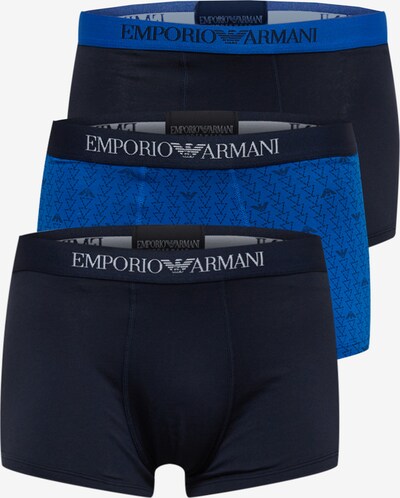 Emporio Armani Boxers em navy / azul escuro / branco, Vista do produto