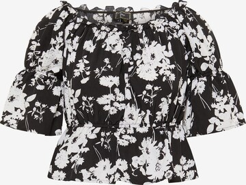 faina - Blusa en negro: frente