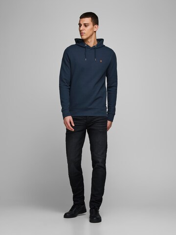 JACK & JONES Regularny krój Bluzka sportowa 'Hardy' w kolorze niebieski