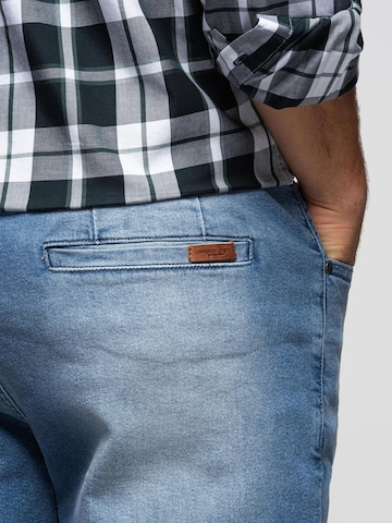 Ombre Regular Jeans in Blauw