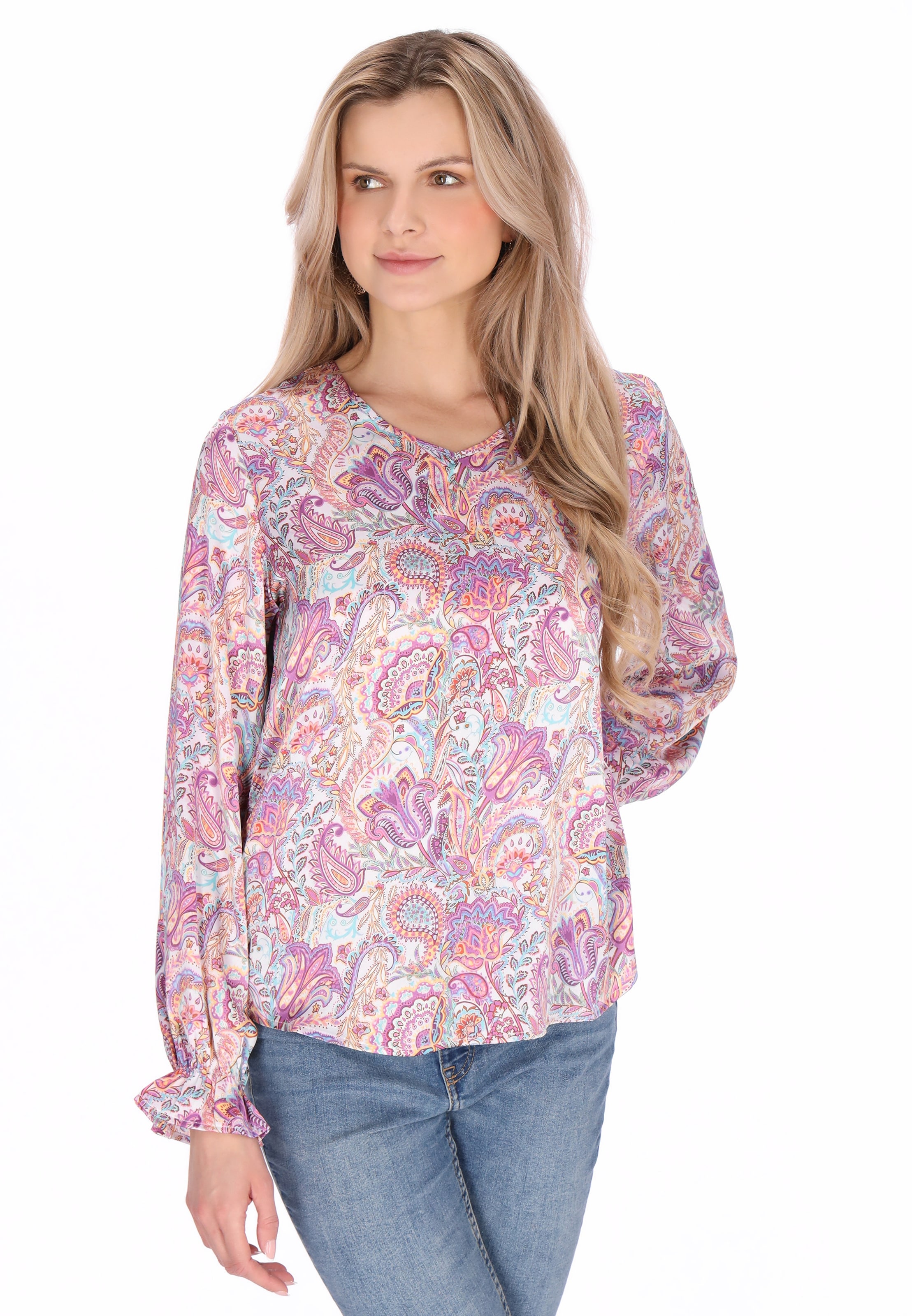 usha FESTIVAL - Blusa en lila: frente