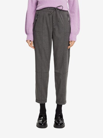 ESPRIT Tapered Pants in Grey