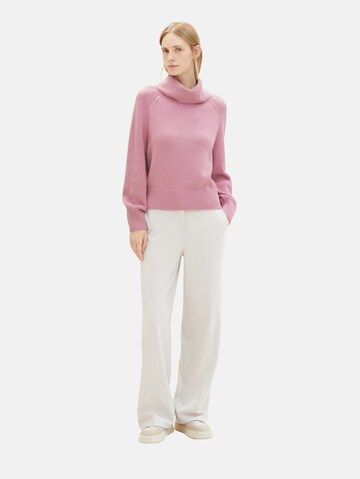 TOM TAILOR Pullover in Pink